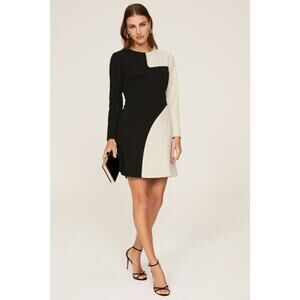 Donna Morgan Black and White Dress - Size 2